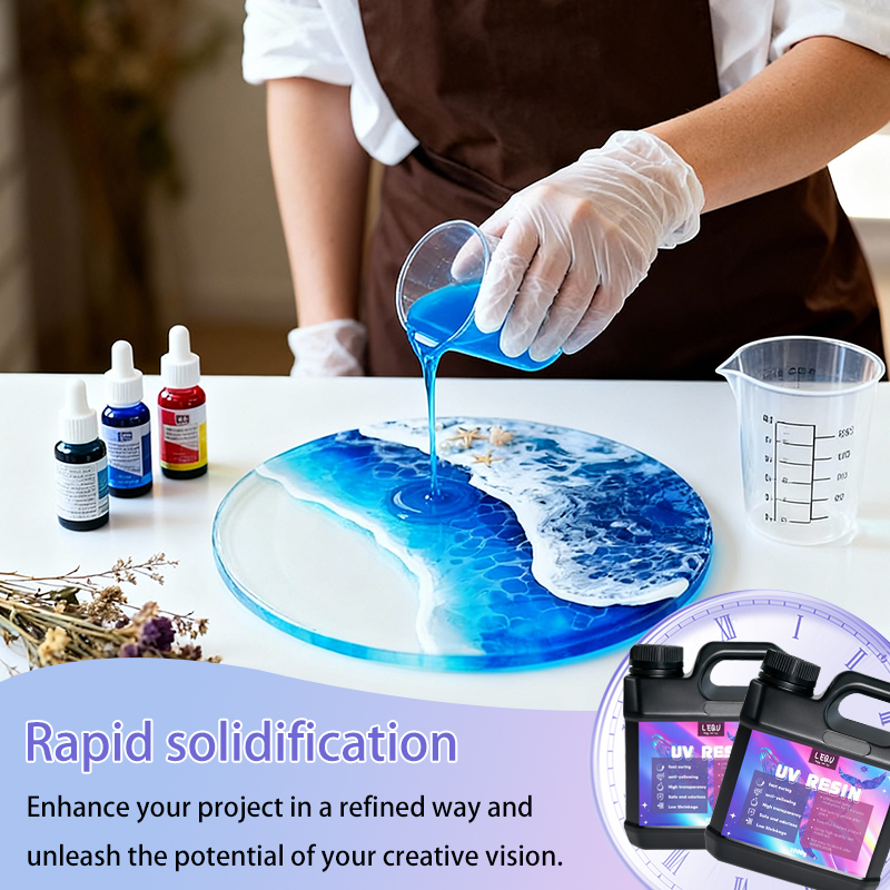 1000g UV Resin Crystal Clear H - Resin Art Epoxy 评论和价格